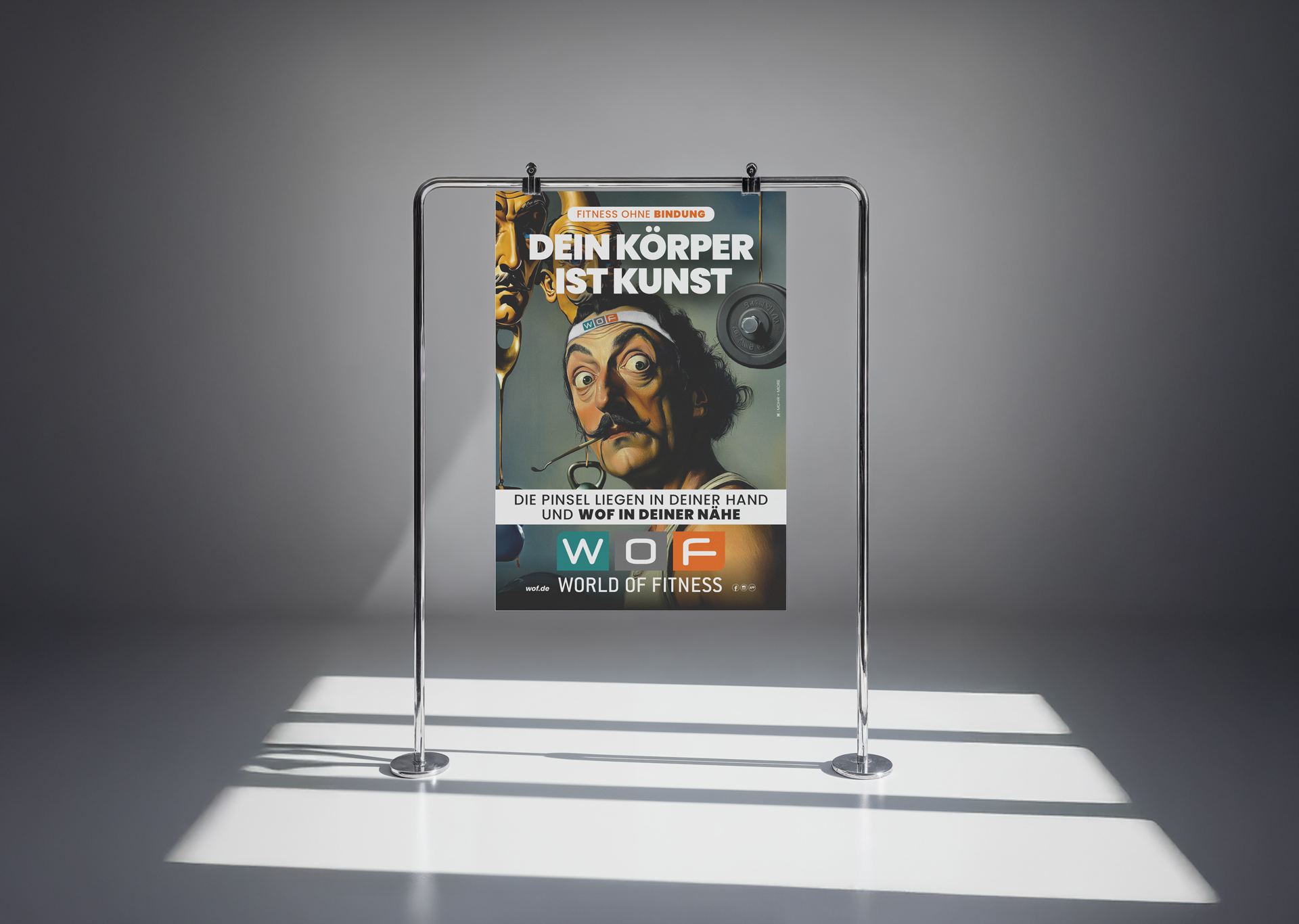 World of Fitness &ndash; Out of home Kampagnen