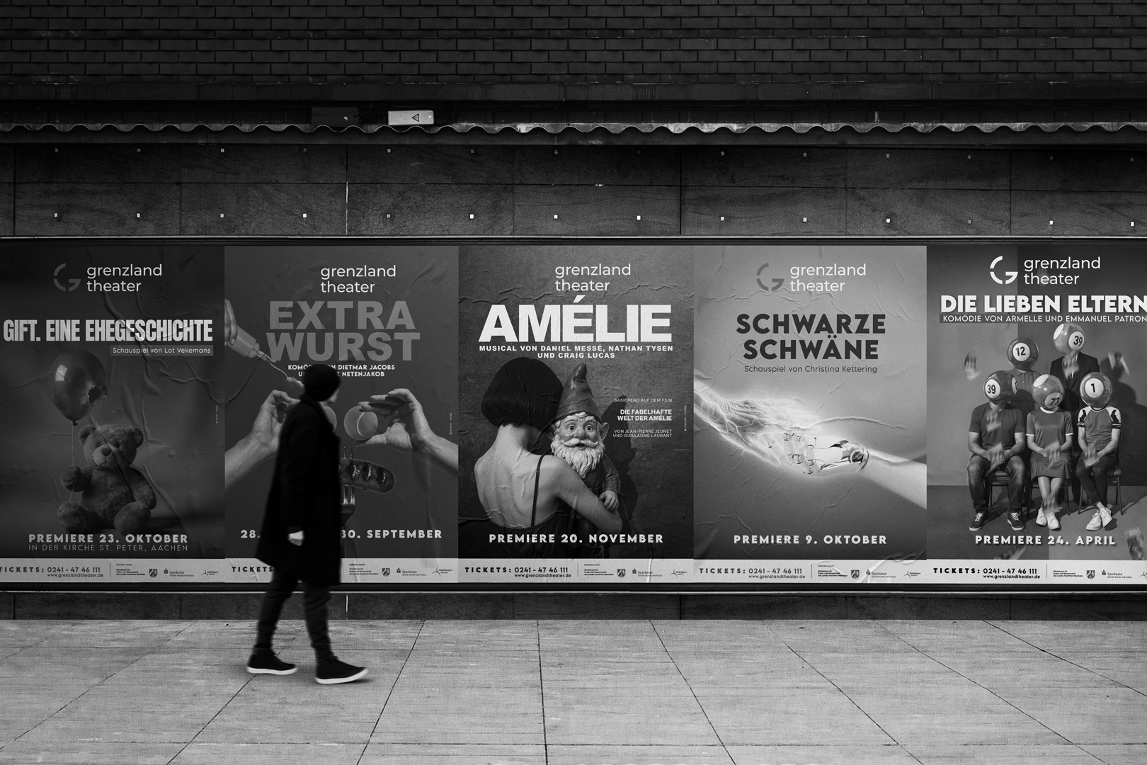 Grenzlandtheater &ndash; Plakate - Auff&uuml;hrungen
