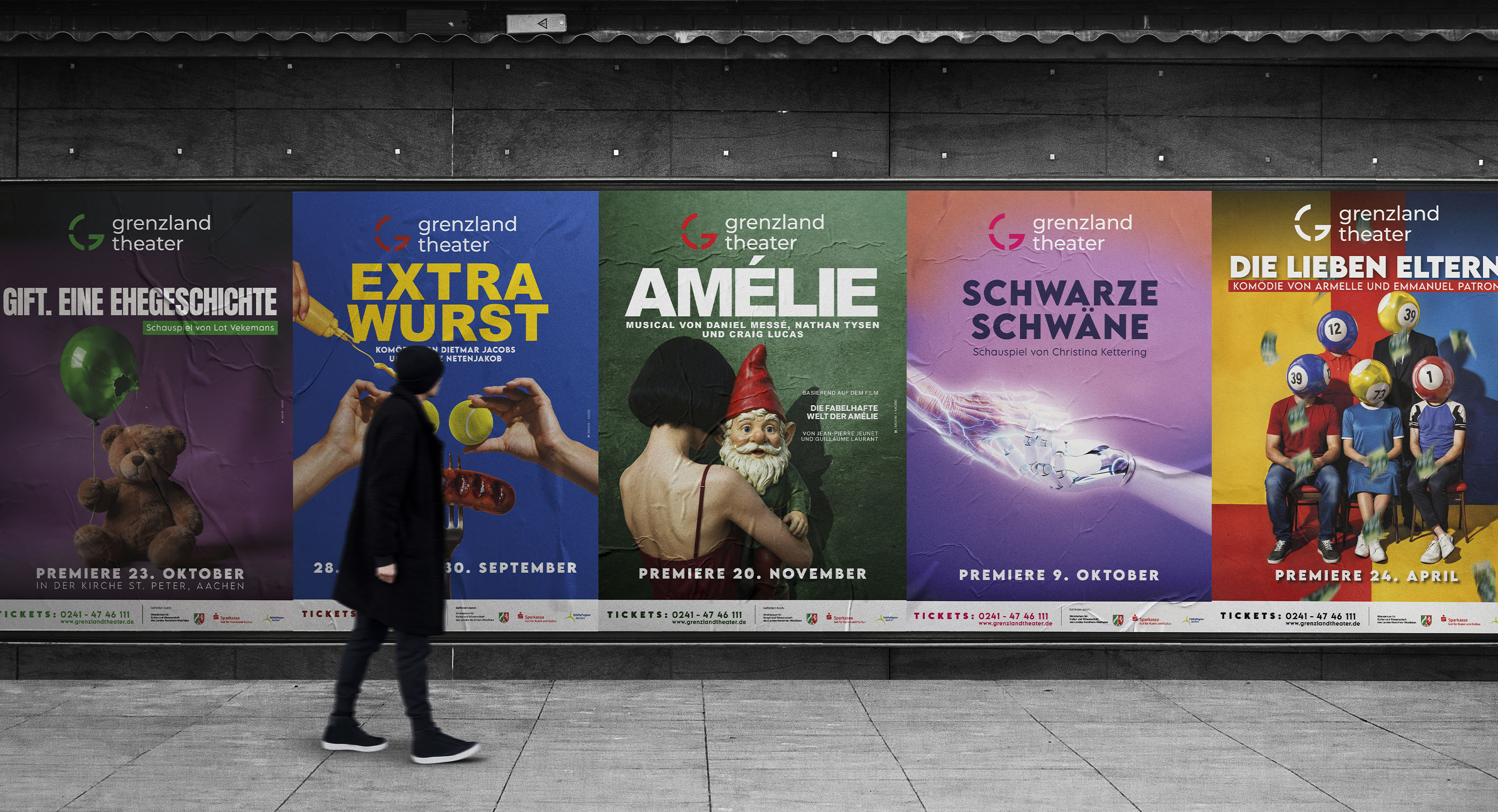 Grenzlandtheater &ndash; Plakate - Auff&uuml;hrungen
