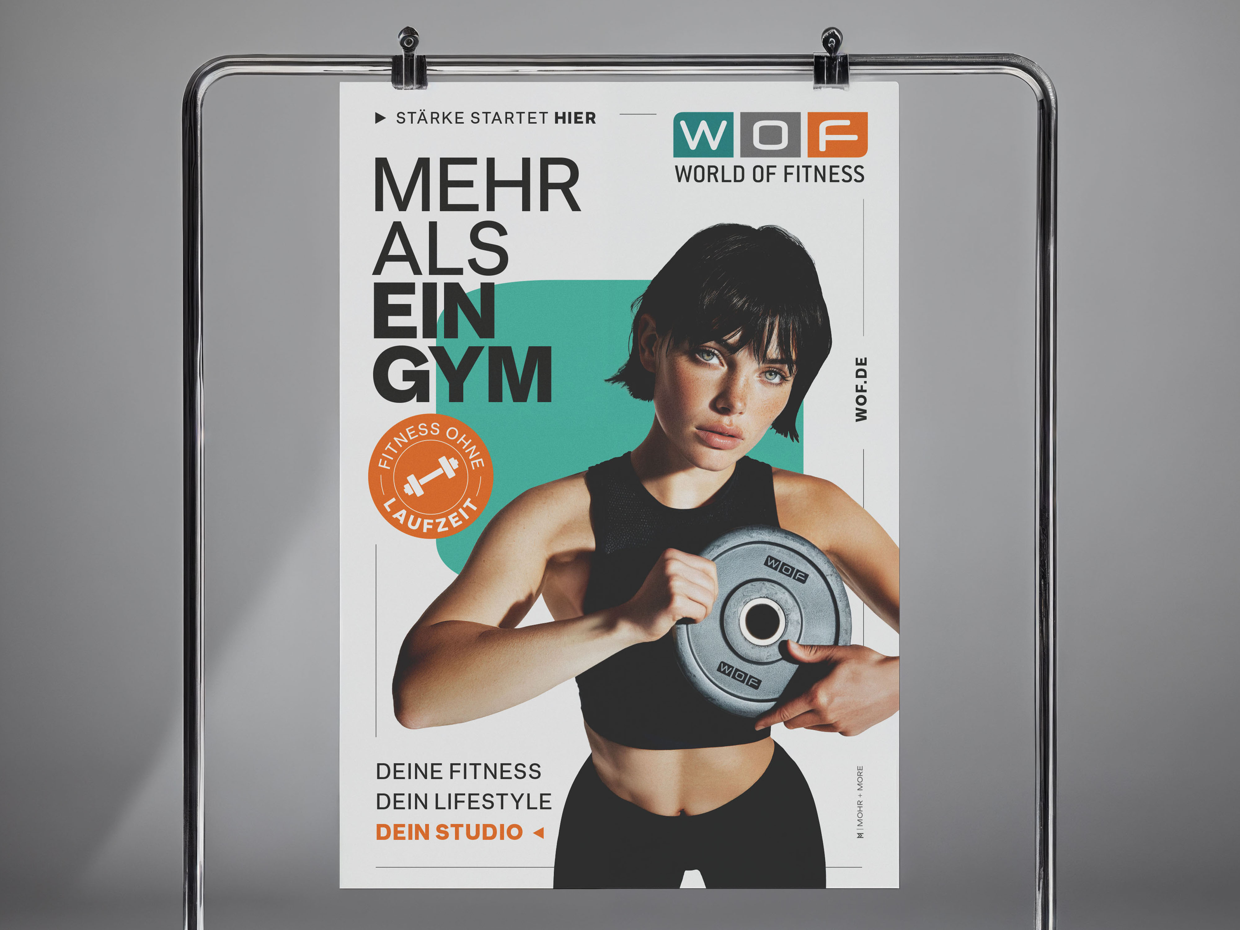 World of Fitness &ndash; Out of home Kampagnen &ndash; Projektansicht 2 von 4