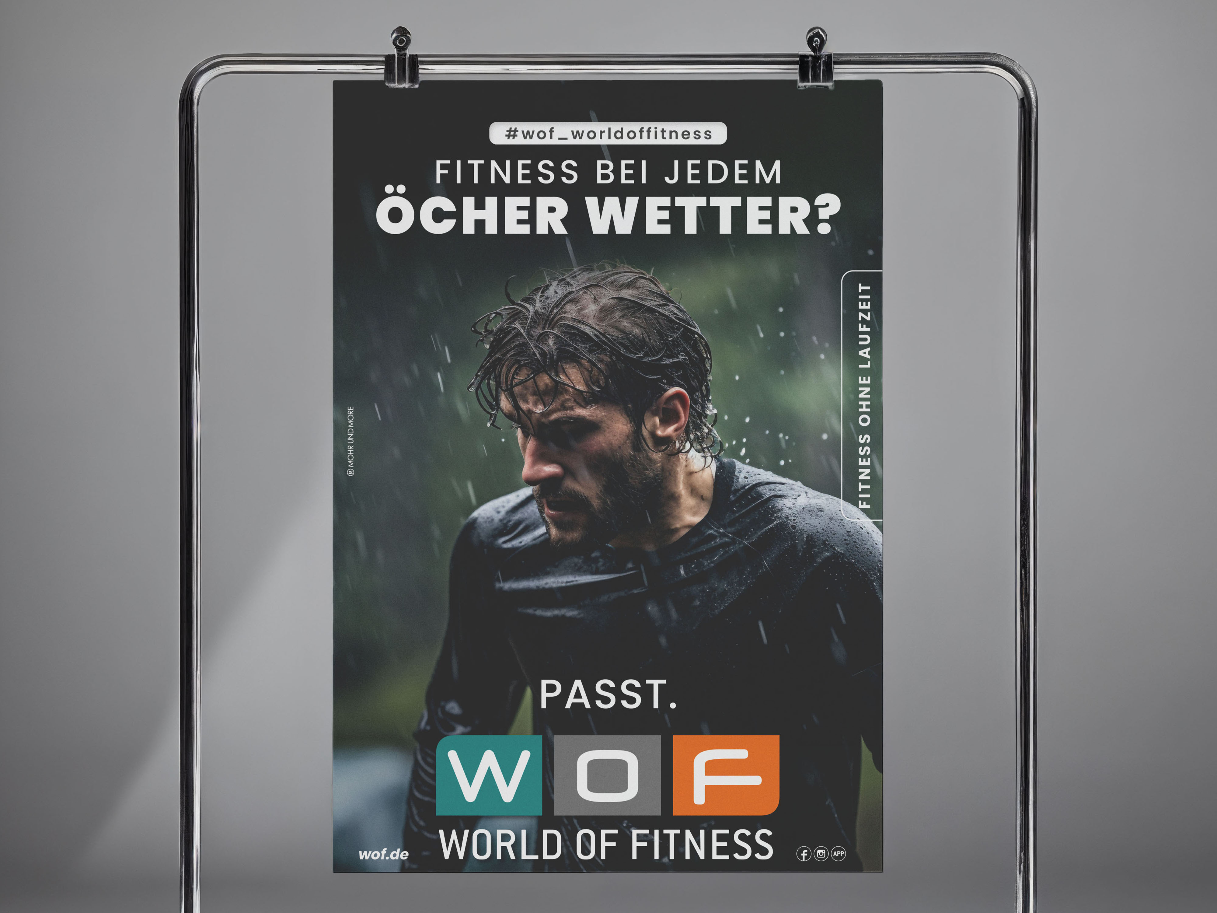 World of Fitness &ndash; Out of home Kampagnen &ndash; Projektansicht 3 von 4
